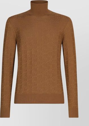 Dolce & Gabbana high neck silk sweater