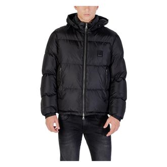 A|X Armani Exchange Urban donsjack met capuchon - Heren - Winterjassen - Zwart - XL - Jassen
