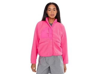Free People Movement Hit The Slopes Jacket Womens Jacket Hot Pink : SM (Womens 4-6), Polyester