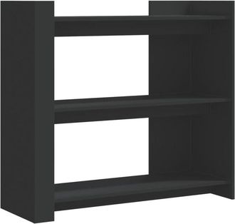 vidaXL Vidaxl - Mesa consola de madera de ingeniería negra 100x35x90 cm