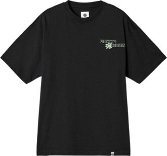 Pretty Green Heren Rising Schorpioen Crew Hals T-shirt (Zwart)
