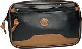 Dior Pre-owned Vintage Leren Clutch - Dames - Vintage Clutch - Zwart - ONE Size - Leer - Vintage