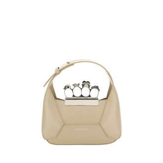 Alexander McQueen Jewelled Hobo Handbag
