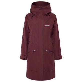 Didriksons 1913 Ilma Parka 8 Mantel f&uuml;r Damen | rot