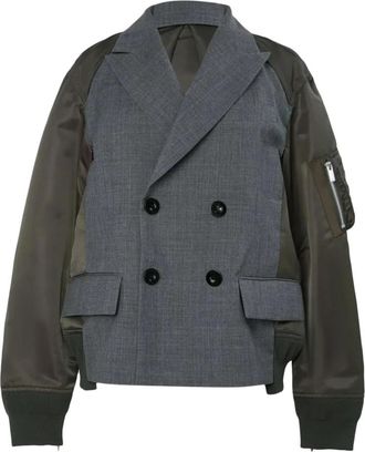 sacai Bomber Jassen - Dames - Bomber jackets - Veelkleurig - S - Jassen