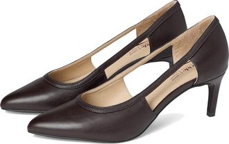 Life Stride Alma Pump Shoes Womens Shoes Dark Chocolate Lizard : 9.5 W (C), Faux Leather