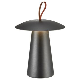 Nordlux Modern Outdoor Table Battery Light Black Aluminium Intergrated LED Touch Dimmer - Battery, IP54