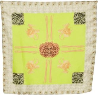 Etro Fazzoletto da taschino con stampa - Verde