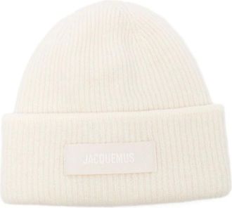 Jacquemus Accessoires, Dames, Wit, ONE Size, Witte Stijlvolle Hoeden