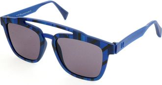 Italia Independent II IS041 SCD.022 Mens Sunglasses Blue Size 52