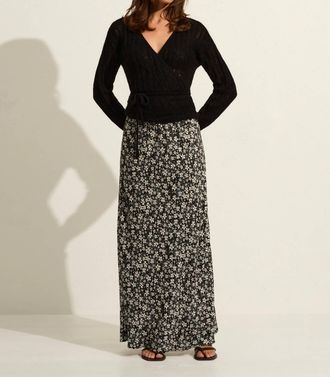 Auguste The Label Maeve Maxi Skirt In Black