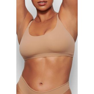 SKIMS Fits Everybody Scoop Bralette in Sienna at Nordstrom, Size Xx-Small