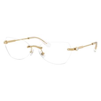 Swarovski Glasses, unisex, Yellow, Size: 56 MM Glasses