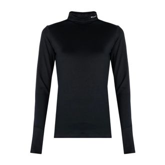 Champion Mujer, Camisetas, Negro, Talla: S