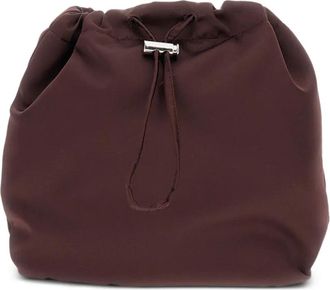 Plan C Clutch con coulisse - Marrone