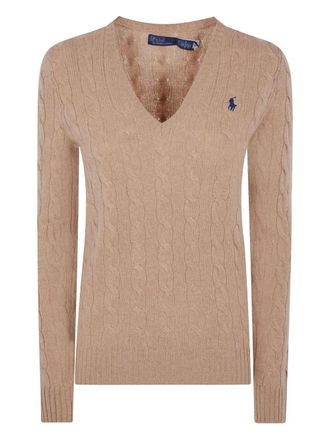 Ralph Lauren Kimberly Long Sleeve V Neck