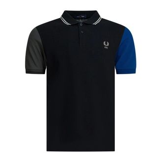 Comme Des Gar&ccedil;ons Polo de Bloques de Color - Tops - Hombre - Negro - L