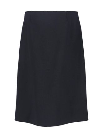Courr&egrave;ges Womens Skirts Black Polyester