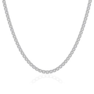 Grown Brilliance Miracle plate Tennis neckalce (full coverage)