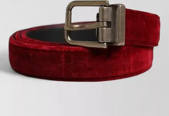 Dolce & Gabbana velvet belt