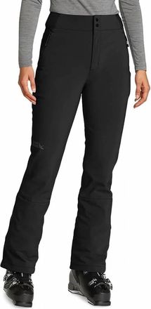 Eddie Bauer Alpenglow High Rise Stretch Ski Pants In Black