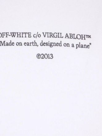 Off-white Statement Skate Hoodie White Black