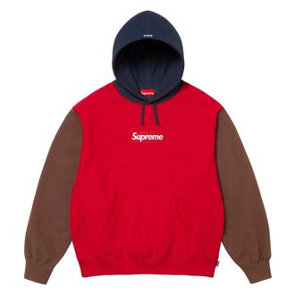 SUPREME Hoodies & sweatvesten, Dames, Veelkleurig, M, Katoen, Box Logo Hooded Sweatshirt
