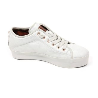 Alexander Smith Sneakers, female, White, 7 UK, Metallic Silver Shoe Model A206