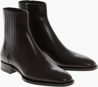 Dsquared2 Stivaletti Chelsea in Pelle D2 CLASSIC con Zip Interna Dsquared2