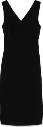 Chanel Abito midi a portafoglio anni 90 - Nero