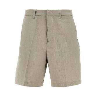 Emporio Armani Bermuda Caqui Vintage - Heren - Korte Broeken - Groen - S - Korte Broeken