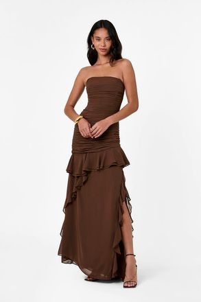 Nicholas Viola Dress in Mocha at Nordstrom, Size 12