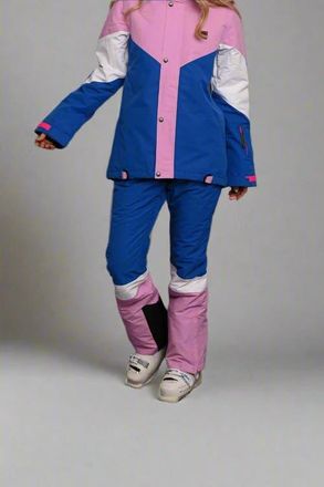 OOSC 1080 Womens Ski & Snowboard Pant - Pastel Pink, White & Blue at Nordstrom, Size X-Large