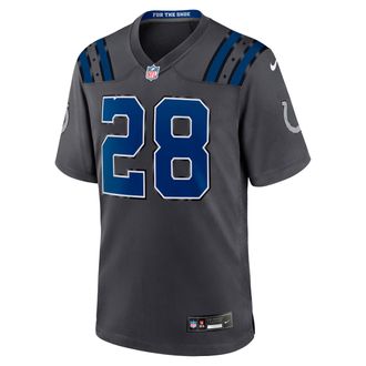 Nike Jonathan Taylor Indianapolis Colts Rivalries Collection Nike Mens NFL Game Jersey in Grey | 67NM0JFN98F-P9Q