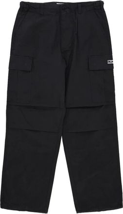Obey Cargo Broek Gewassen Zwart - Heren - Straight fit broeken - Zwart - W34 - Katoen - Broeken