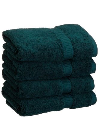 Superior 4Pc Egyptian Cotton Hand Towel Set
