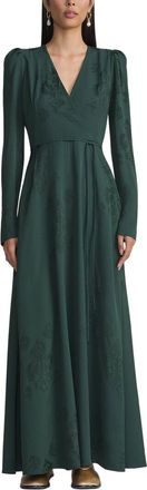 Lafayette 148 New York Wrap Front Dress