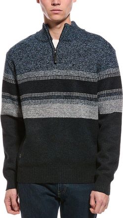 Point Zero Semi Fit 1/4-Zip Mock Neck Sweater
