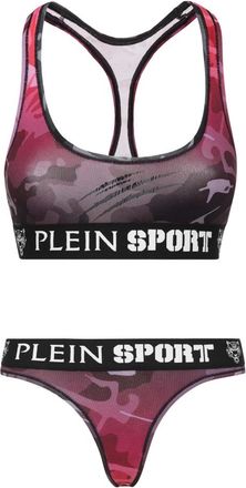 Plein Sport Jogging Ondergoed Set - Dames - Sportondergoed - Roze - S - Katoen - Fitness