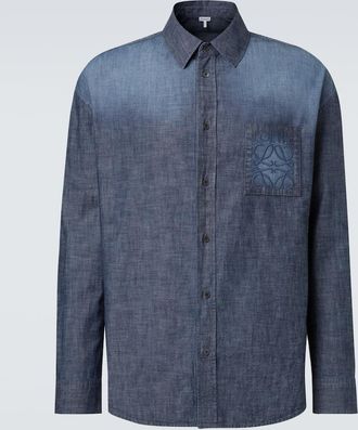 Balenciaga T-shirt in misto cotone con cappuccio