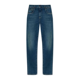 Dolce & Gabbana Slim-fit Jeans, male, Blue, Size: 3XL Slim-fit Jeans