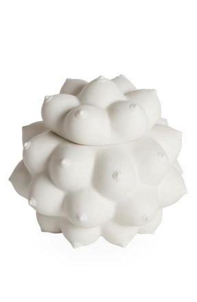 Jonathan Adler Georgia Orb Decorative Box in White at Nordstrom