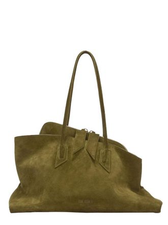 The Attico The Walk Medium Leather Handbag