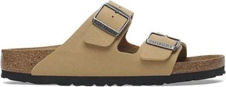 Birkenstock Arizona Birko-Flor Smalle Pasvorm - unisex - Schoenen - Beige - Maat: 36 EU Su&egrave;de