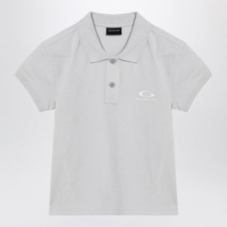 Balenciaga Off White Laurel Classic Polo