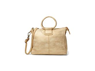 Hobo Sheila Medium Satchel Womens Handbags Gold Leaf, Leather