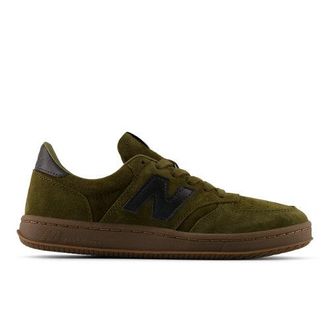 New Balance Uomo T500 in Marrone/Nero, Pelle, Taglia 40
