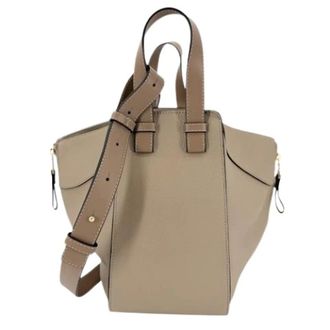 Loewe Pre-owned Handbag- Shoulder Bag - Dames - Pre-owned - Beige - Maat: ONE Size Leer