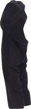 Comme Des Garçons Comme Des Garcons velvet floral mesh coat corset skirt