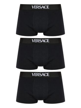 Versace Logo Boxer Briefs (3 Pack)
